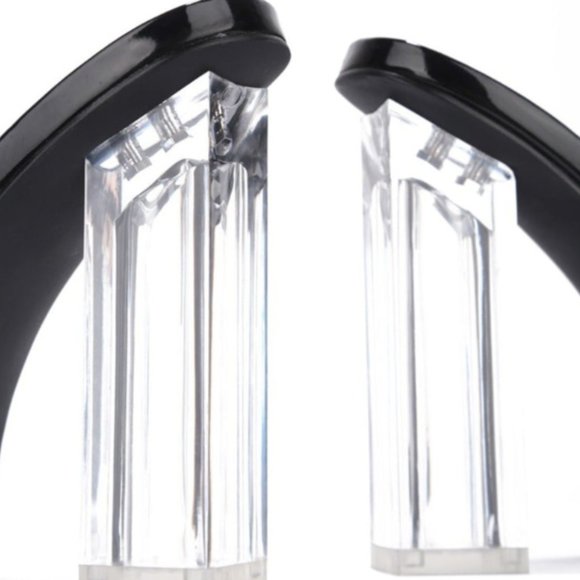 Edna Transparent Heel Black - Picture 4 of 4